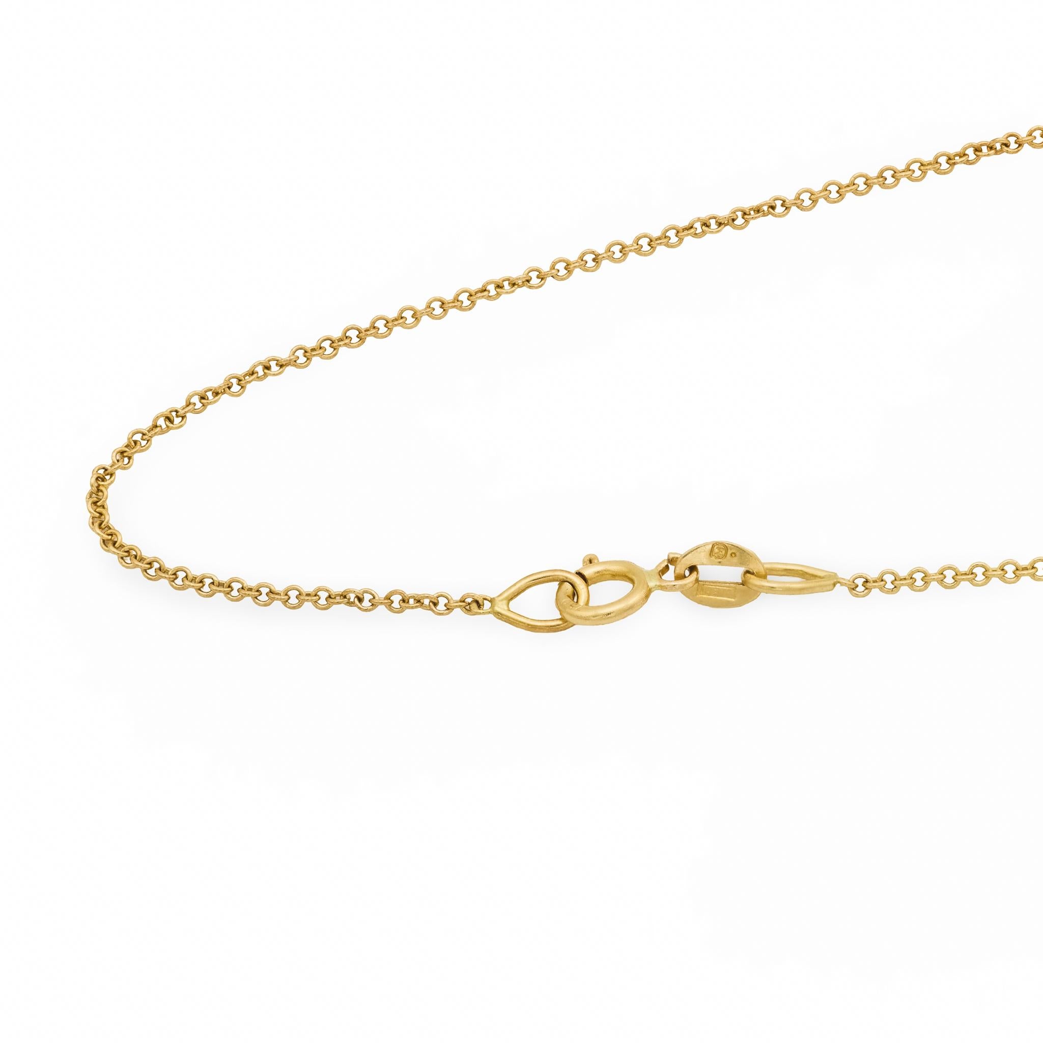 Mikimoto diamond pearl 18k yellow gold necklace – Trumpet & Horn
