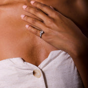 Art Deco GIA 1.22 carat old mine cut diamond platinum engagement ring