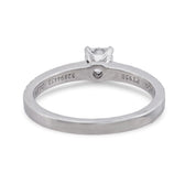 Tiffany & Co. 0.37 carat diamond platinum engagement ring