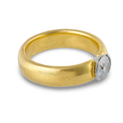 Tiffany & Co. 0.66 carat diamond 18k gold platinum engagement ring