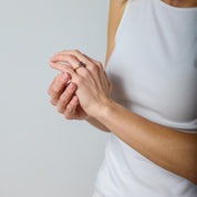 Victorian ruby diamond cluster 18k yellow gold silver ring