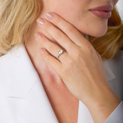 Art Deco GIA 2.40 carat old European cut diamond platinum engagement ring