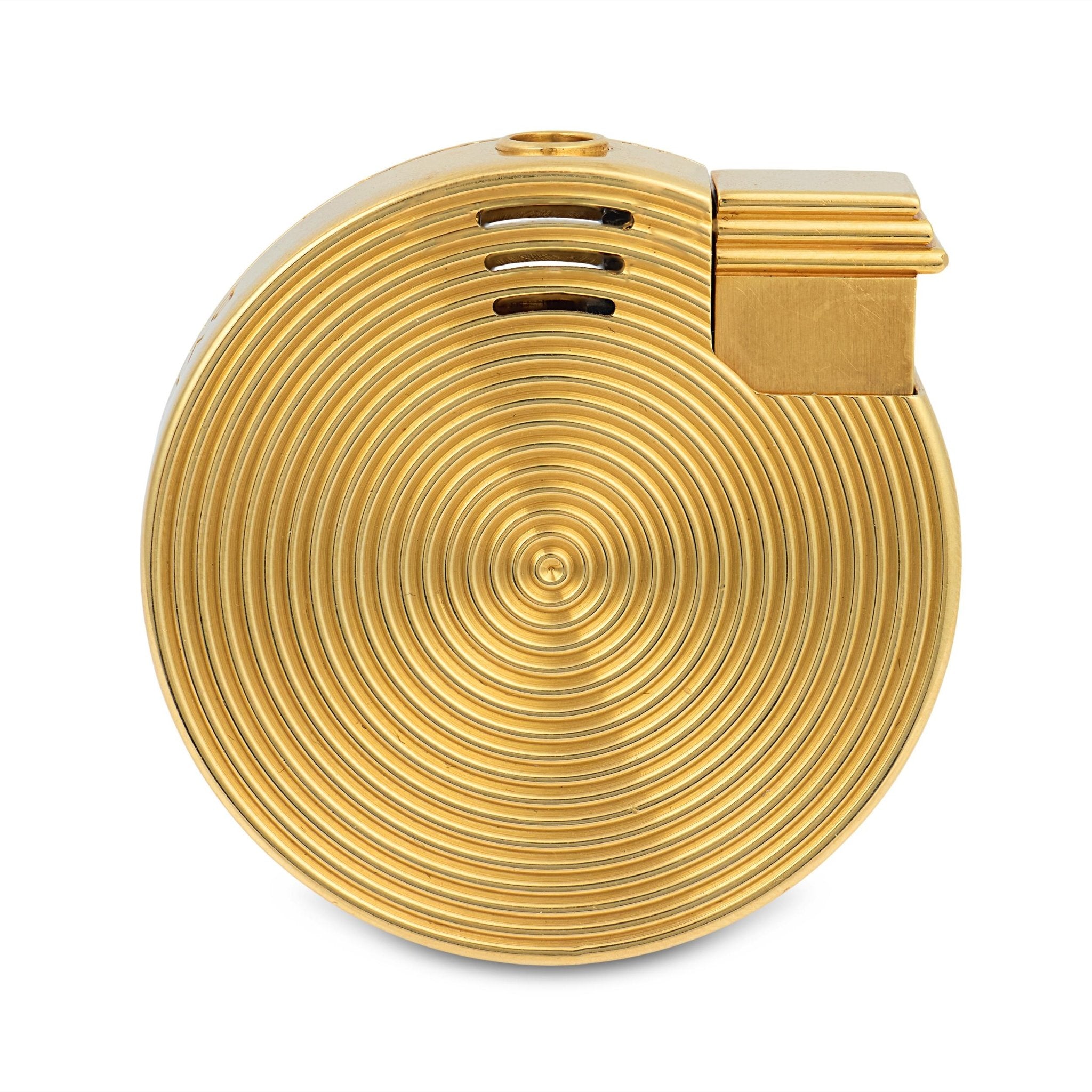 Vintage Bvlgari Switzerland 18k yellow gold lighter