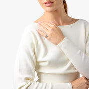 Mid Century GIA 5.02 carat old mine cut diamond platinum engagement ring