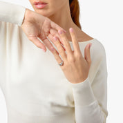 Art Deco GIA 1.52 carat old mine cut diamond platinum filagree engagement ring