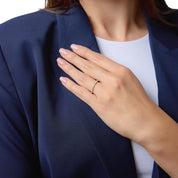Lugano diamond 18k yellow gold eternity band