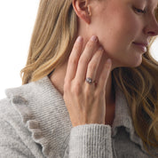 Victorian old cut diamond ruby 9k rose gold cluster ring