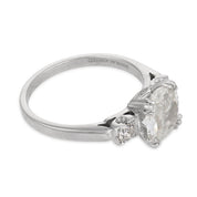 Art Deco GIA 2.01 carat old mine cut diamond platinum engagement ring