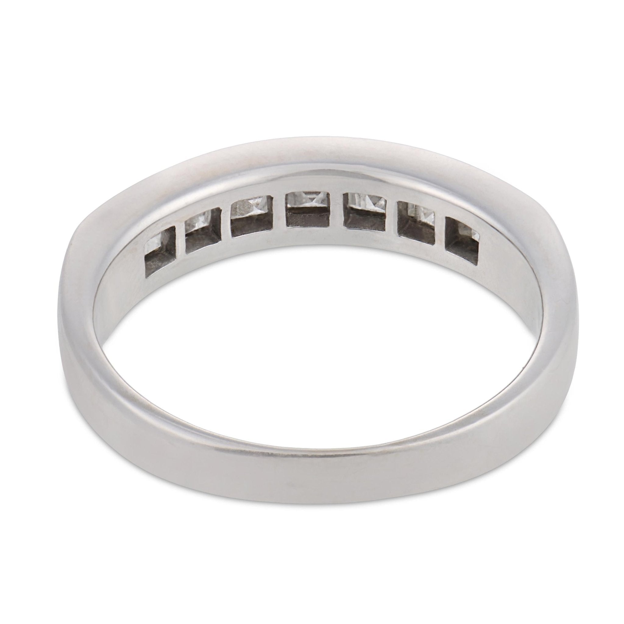 Bvlgari 1.30 carat diamond 18k white gold wedding band
