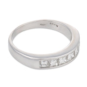 Bvlgari 1.30 carat diamond 18k white gold wedding band