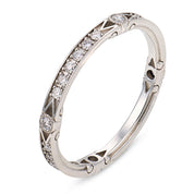 Sonoma diamond platinum eternity band - T&H exclusive