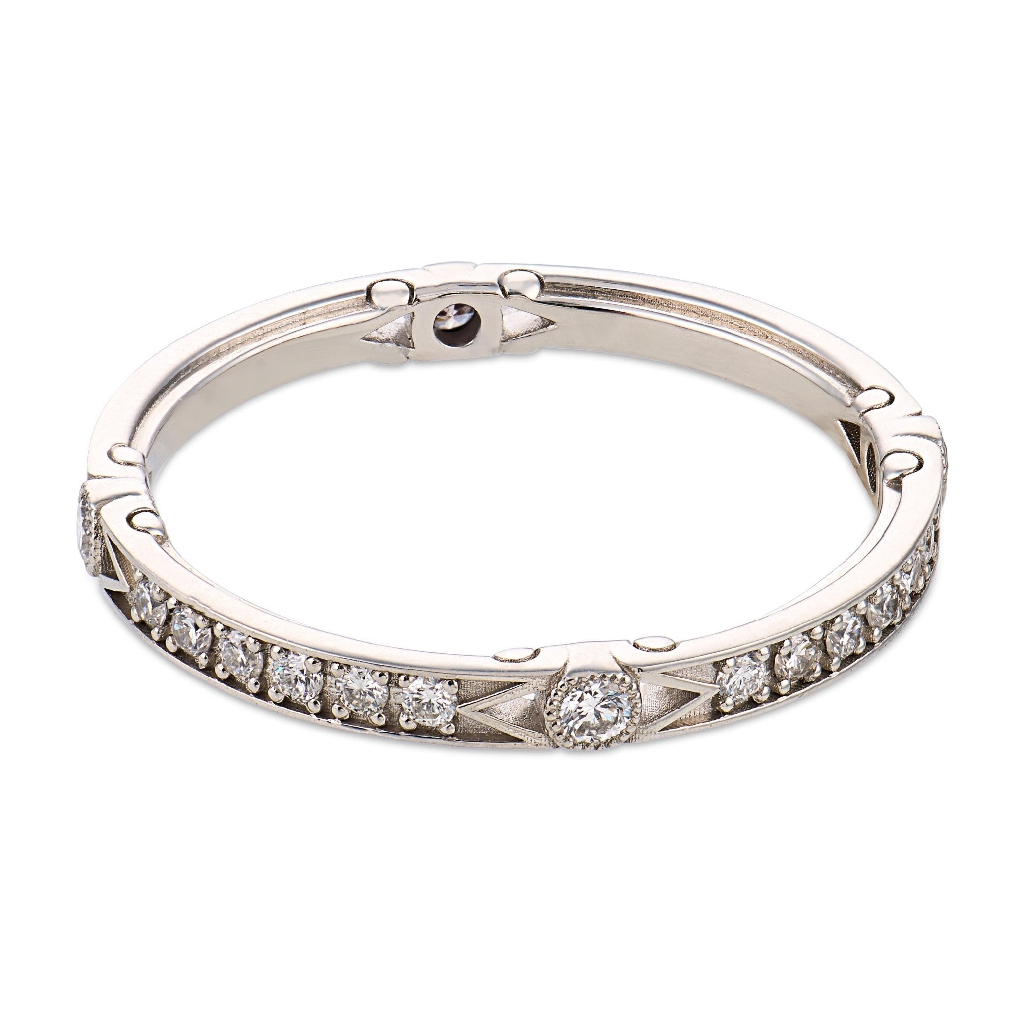 Sonoma diamond platinum eternity band - T&H exclusive