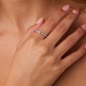 Sonoma diamond platinum eternity band - T&H exclusive
