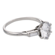 Mellerio GIA 1.59 carat D flawless diamond platinum engagement ring