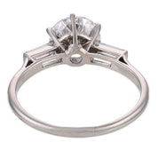 Mellerio GIA 1.59 carat D flawless diamond platinum engagement ring