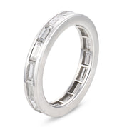 Mid Century 2.00 carat diamond platinum eternity band