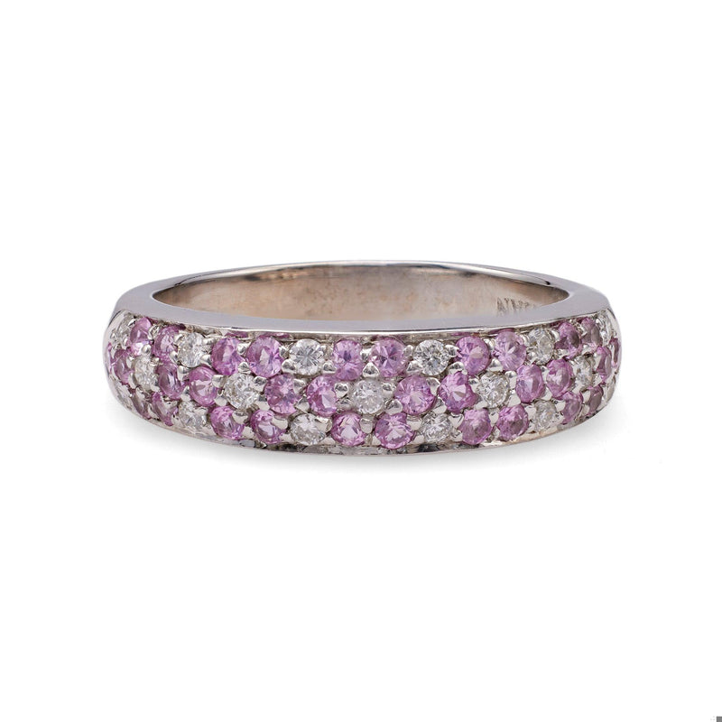 Le Vian Diamond Pink Sapphire 14k White Gold Ring