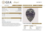 Tiara Ring with Pear Shaped Diamond