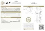 Victorian GIA 1.02 carat diamond 14k yellow gold solitaire ring