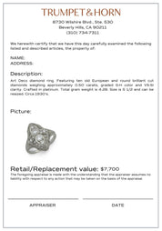 Art Deco diamond platinum navette ring