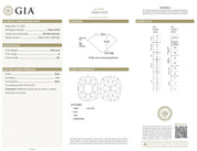 GIA 2.00 carat old mine cut diamond 18k yellow gold engagement ring