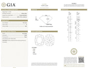 GIA 1.52 carat old mine cut diamond 18k gold engagement ring