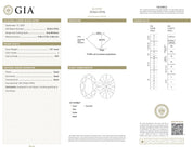 GIA 2.00 carat oval cut diamond 18k yellow gold engagement ring