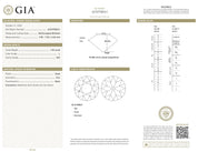 Art Deco GIA 1.56 carat old European cut diamond platinum engagement ring