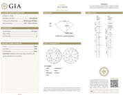 GIA 1.51 carat old European cut diamond 18k yellow gold engagement ring