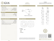 French victorian GIA 2.00 carat old mine cut diamond 18k yellow gold ring