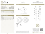 GIA 3.85 carat old European cut diamond platinum engagement ring