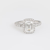 Cartier French GIA 2.23 carat diamond platinum "Destinée Solitaire" ring