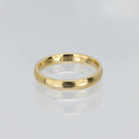 Vintage 14k yellow gold wedding band