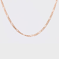 Victorian 14K Rose Gold Fancy Link Necklace