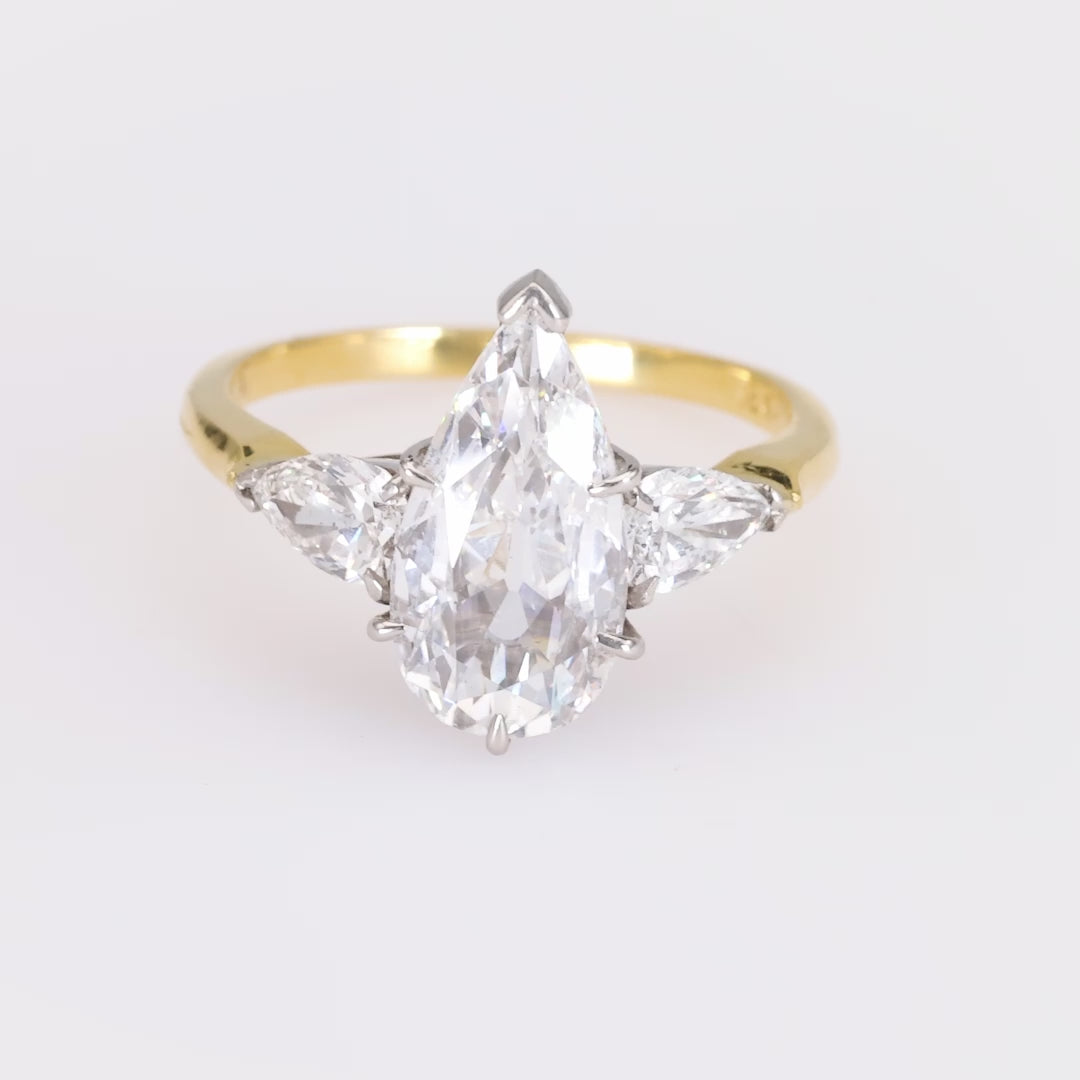 Diamond Three-Stone Ring