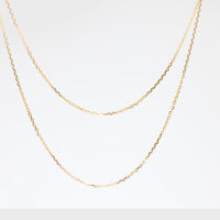 Van Cleef & Arpels French 18k yellow gold chain necklace