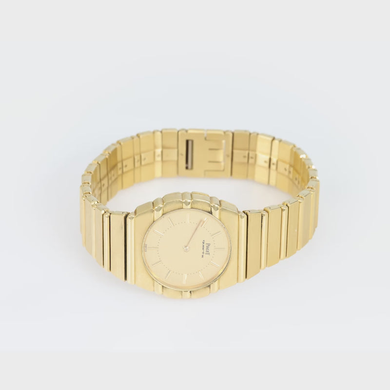 Piaget 18k yellow gold Polo watch