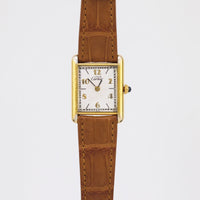 Vintage Cartier Must Tank Gold Plated Quartz Watch