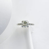 Vintage Art Deco 2.01ct Asscher Diamond Engagement Ring | Thayer