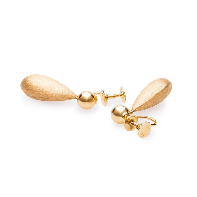 Almond Drop Earrings