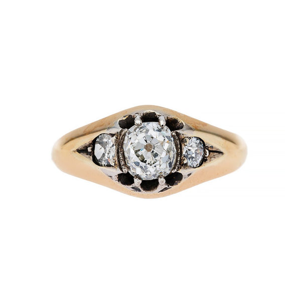Beddingham | Antique Victorian Vintage Diamond Engagement Ring