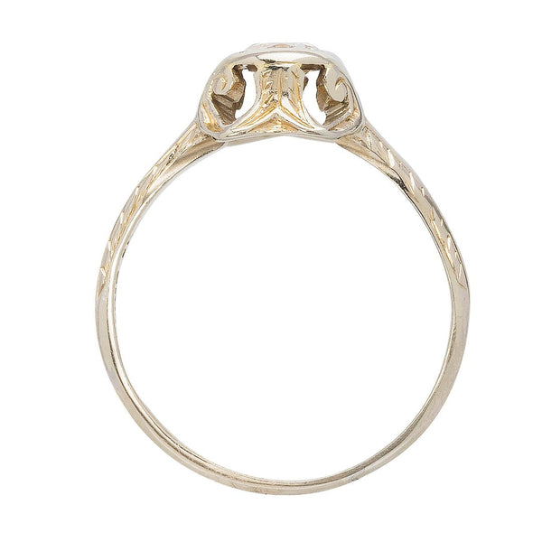 Victorian Antique Vintage Diamond Engagement Ring