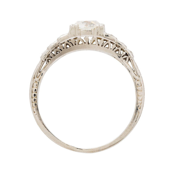 Antique Art Deco Vintage Diamond Engagement Ring | Covelo