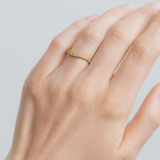 Yellow Gold Curved Bonaventure - T&H Exclusive