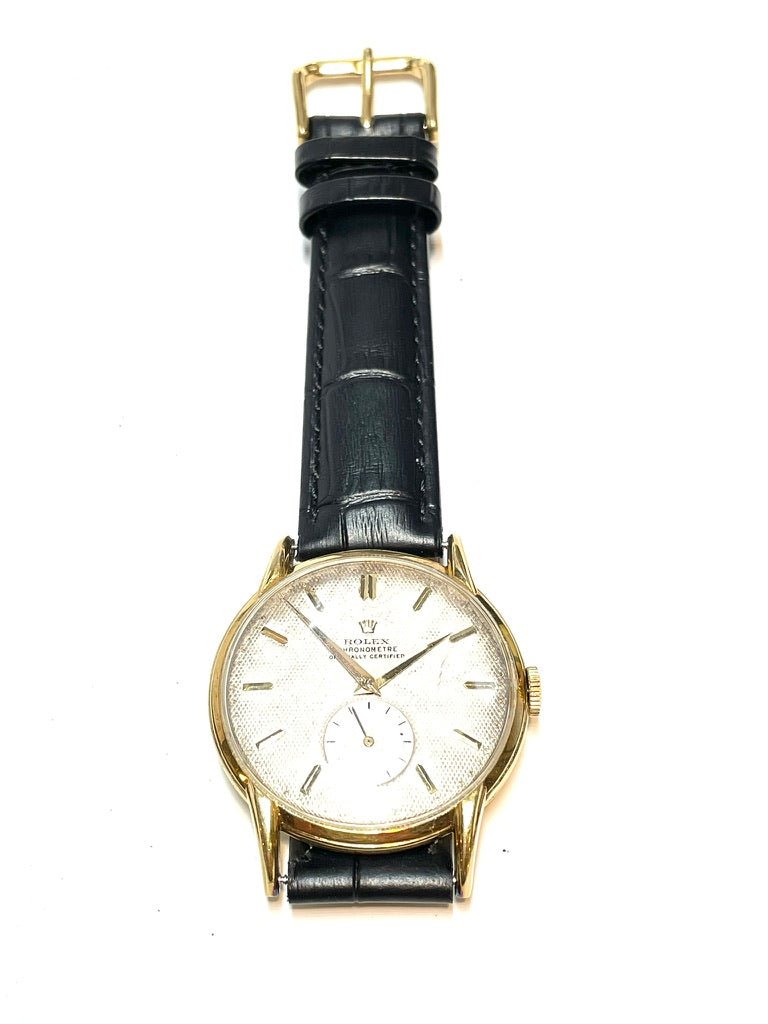 10015083 1950's 18k YG Rolex Chronometre Watch