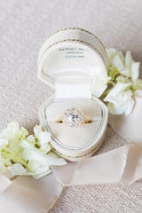 Edencliff authentic Victorian era diamond cluster engagement ring