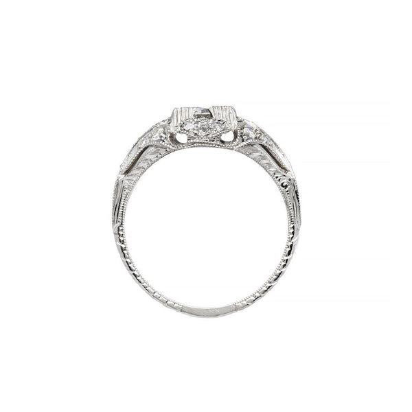 Johannesburg | Edwardian Inspired Diamond Engagement Ring