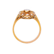 Edwardian Style Vintage Diamond Engagement Ring | Peachtree