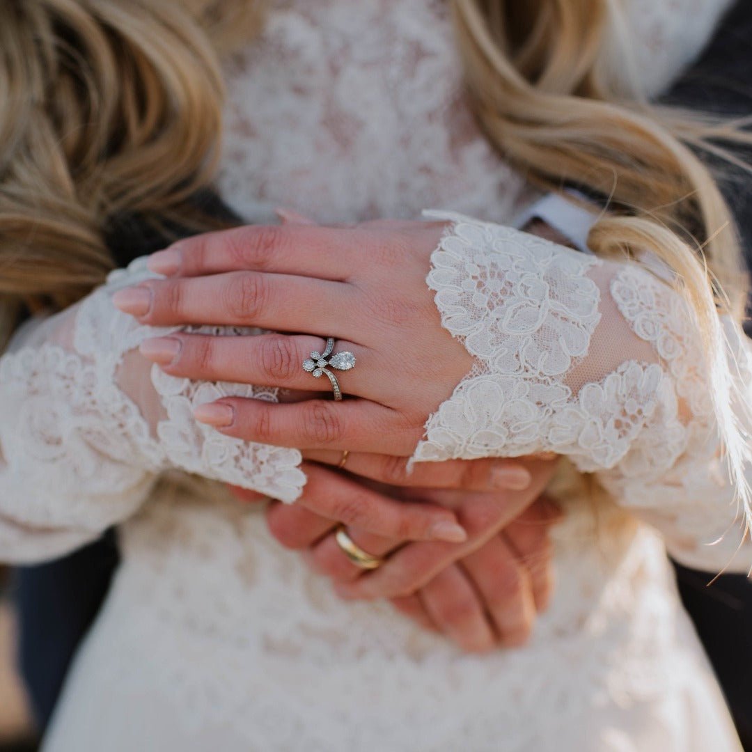 dress engagement rings 50 Beautiful Engagement Rings From Real Brides