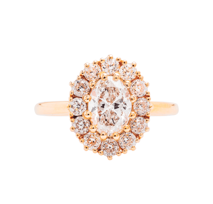 10014910 18k Rose Gold Diamond Braswell